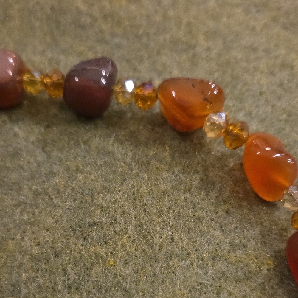 Handmade Stone Necklace - Picture 2 of 5